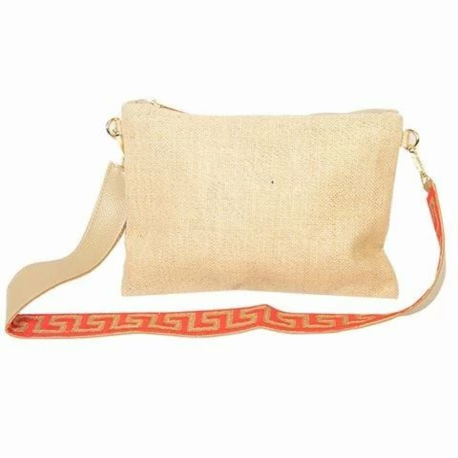 * | Iosifina Helenia Fabric Bag Coral Red