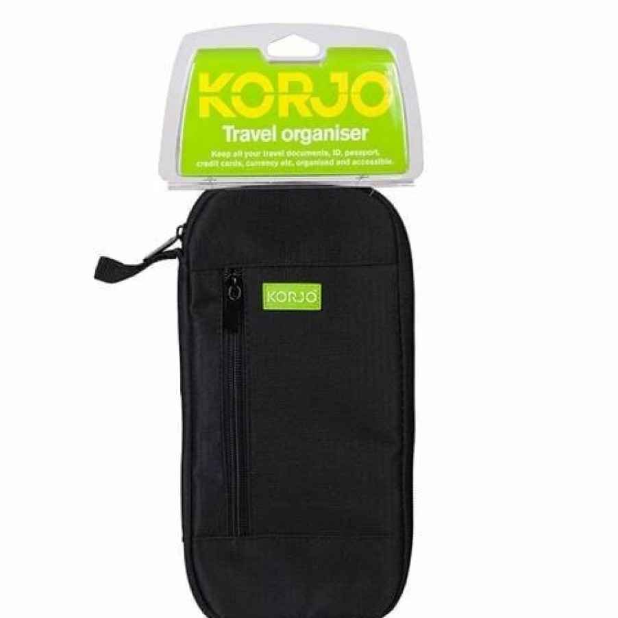 * | Korjo Travel Organiser Black