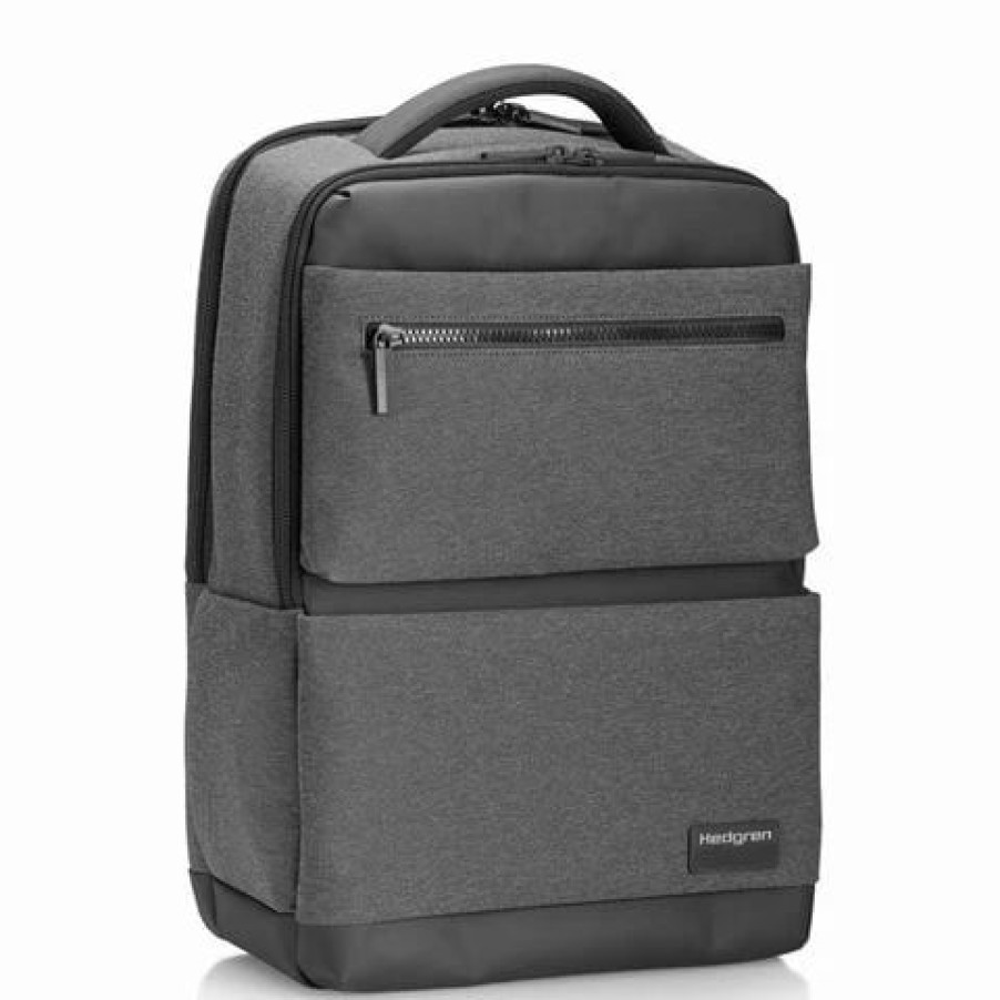 * | Hedgren Drive Backpack 14.1Inch Rfid Stylish Grey