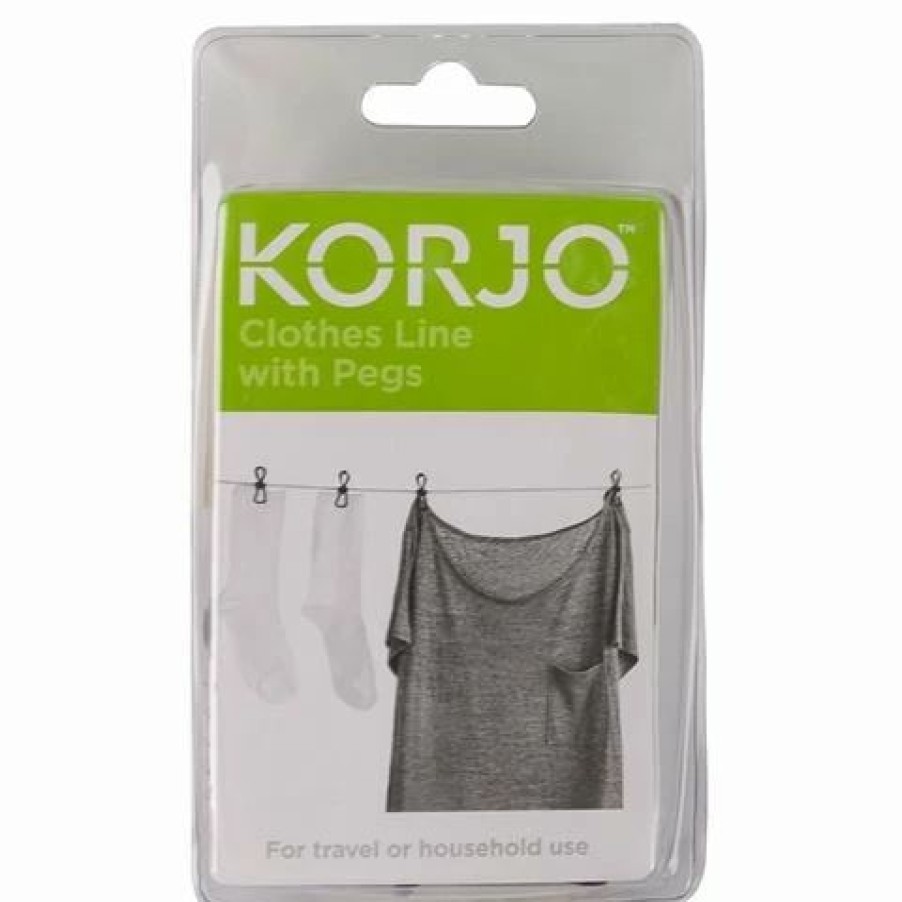 * | Korjo Clothesline With Pegs