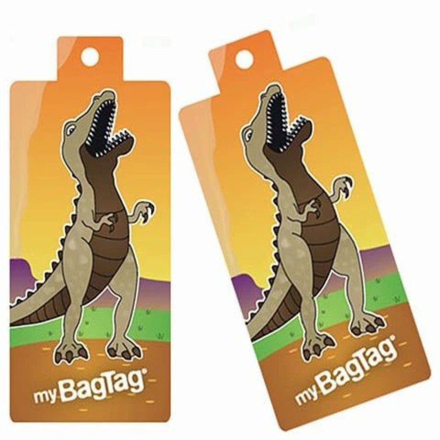 * | Mybagtag Dinosaur Luggage Tag Set 2Pce