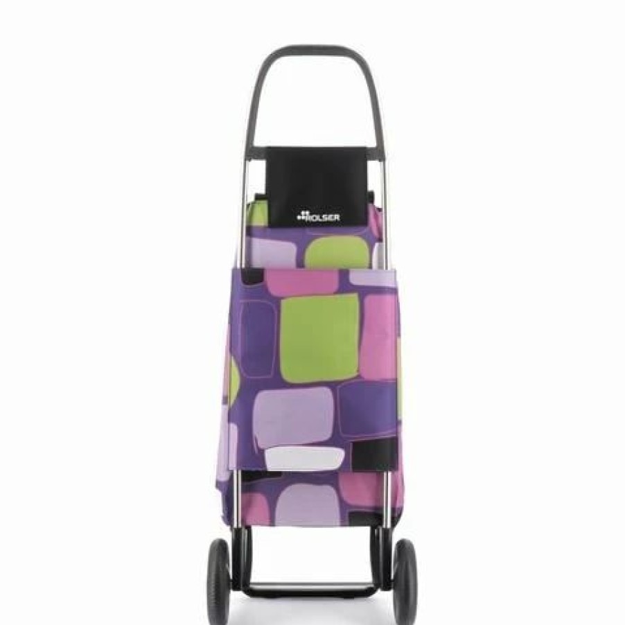 * | Rolser Julia Collection 2 Wheel Trolley Purple 43L