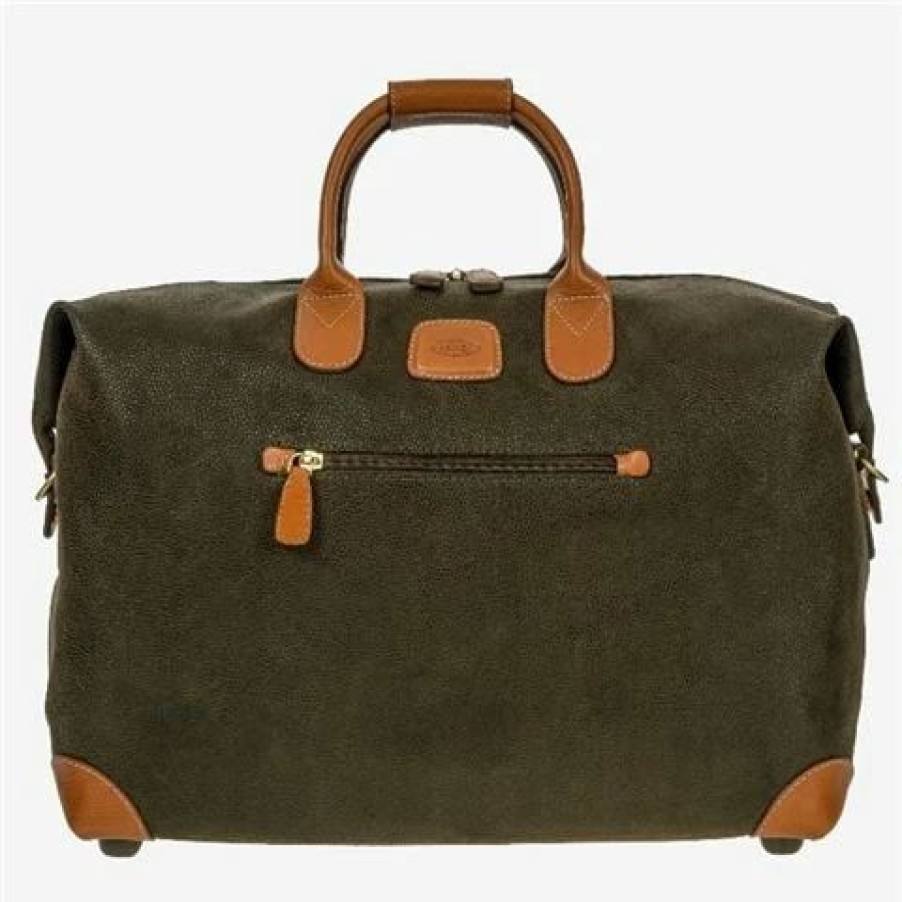 * | Bric'S Life Holdall Olive Green Small 43Cm