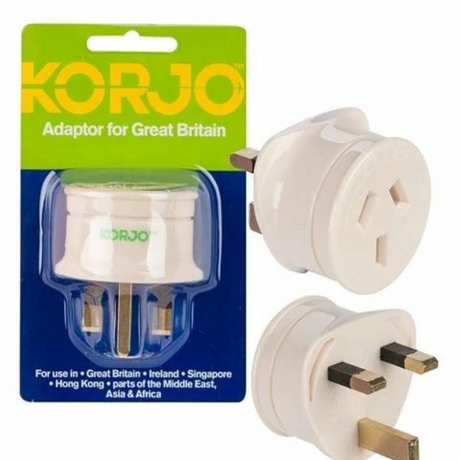 * | Korjo Great Britain Adaptor Plug