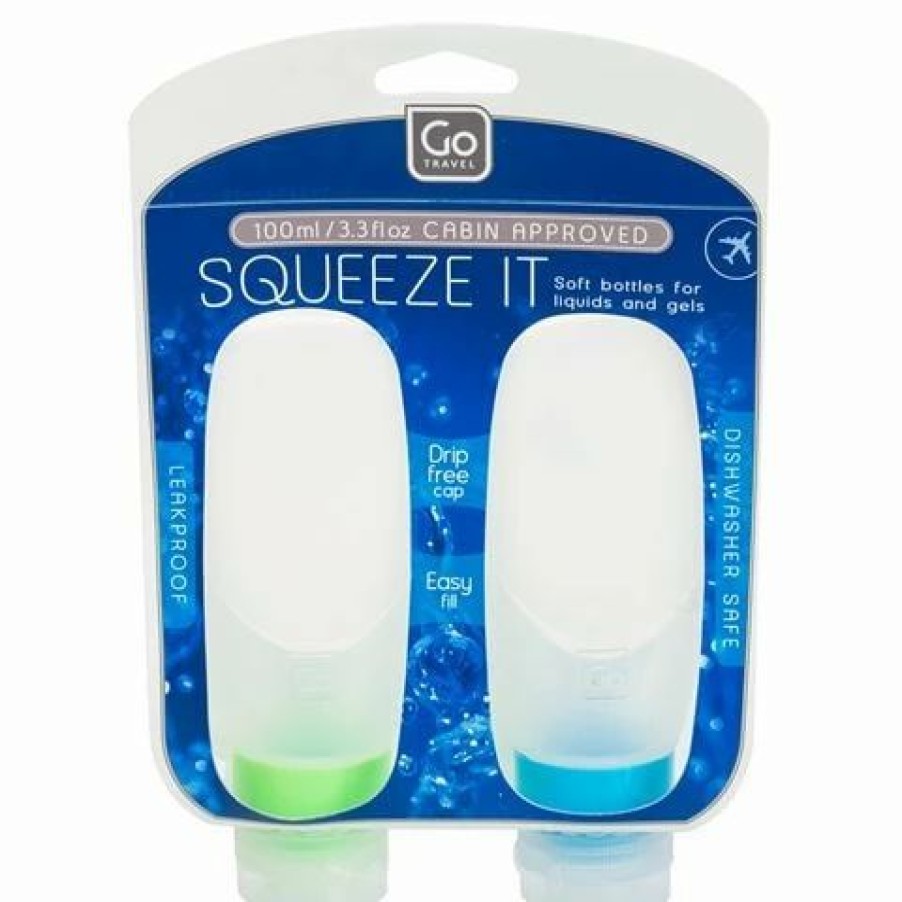 * | Go Travel Squeezy Bottle Set 2Pce