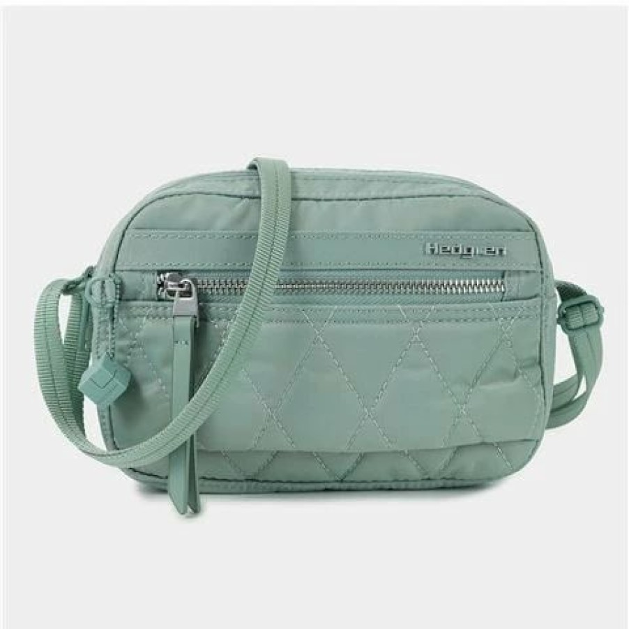 * | Hedgren Maia Inner City Crossbody Bag W/Rfid Quilted Sage