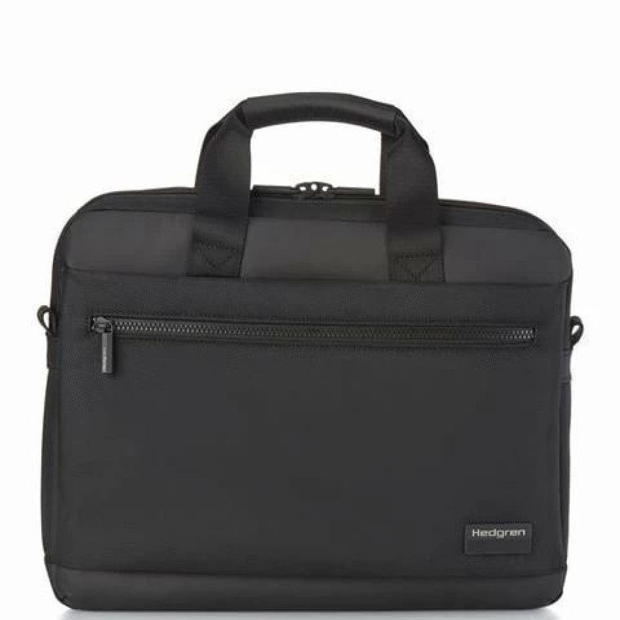 * | Hedgren Modem Briefcase 15Inch Rfid Black