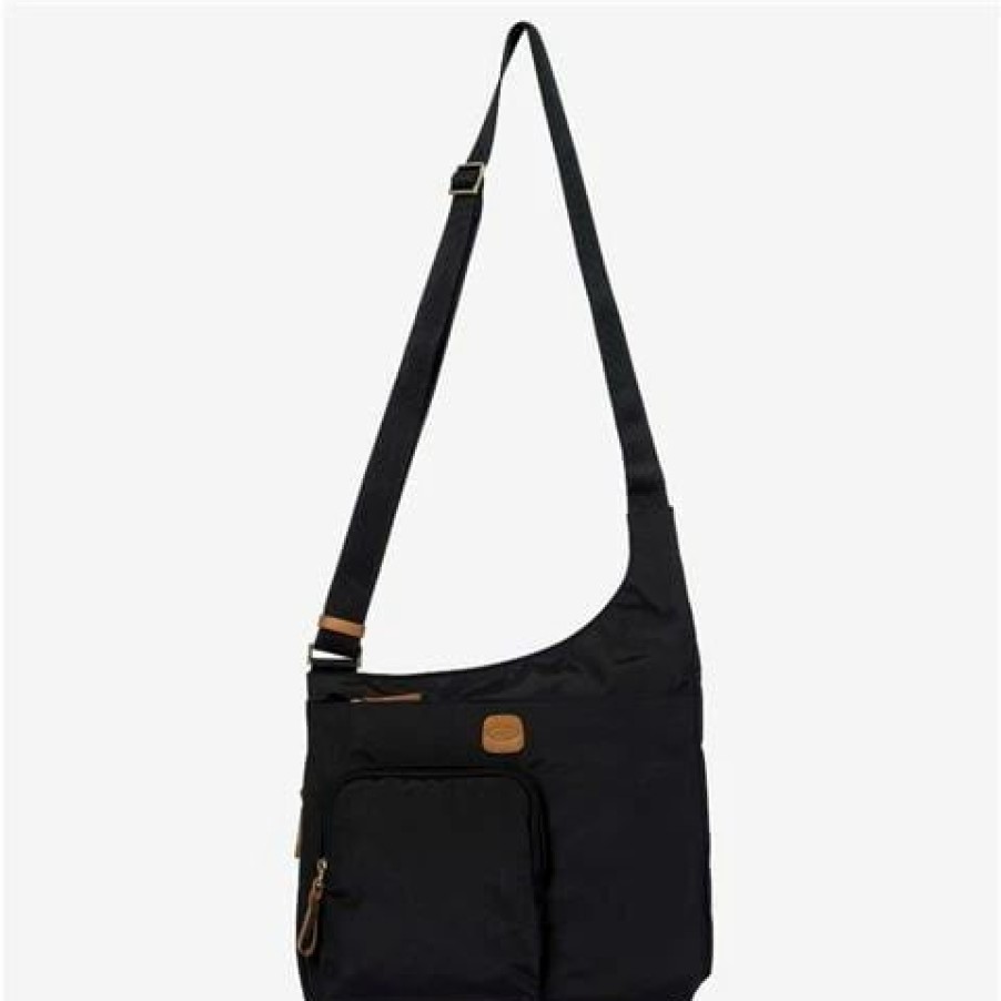 * | Bric'S X-Bag Hipster Crossbody Black Tobacco