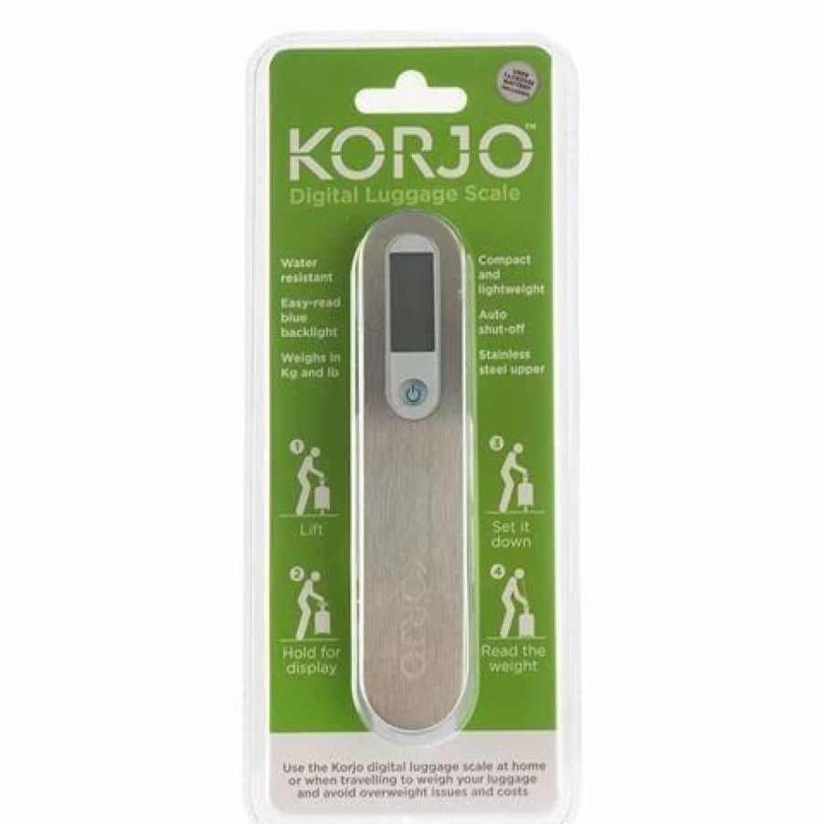 * | Korjo Digital Luggage Scale Silver