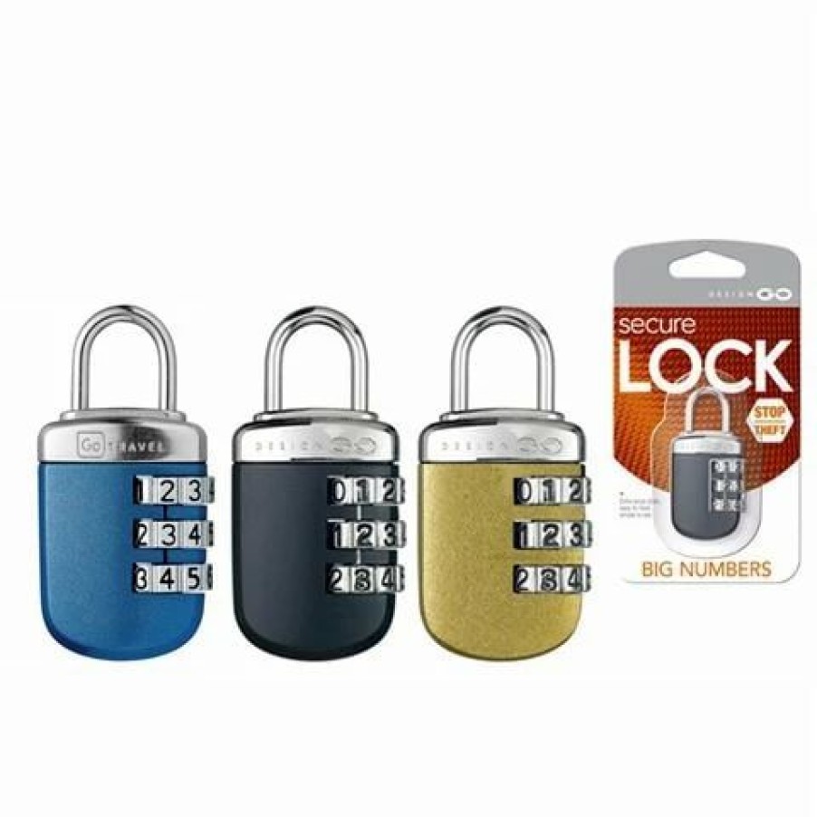 * | Go Travel Big Wheel Combination Lock