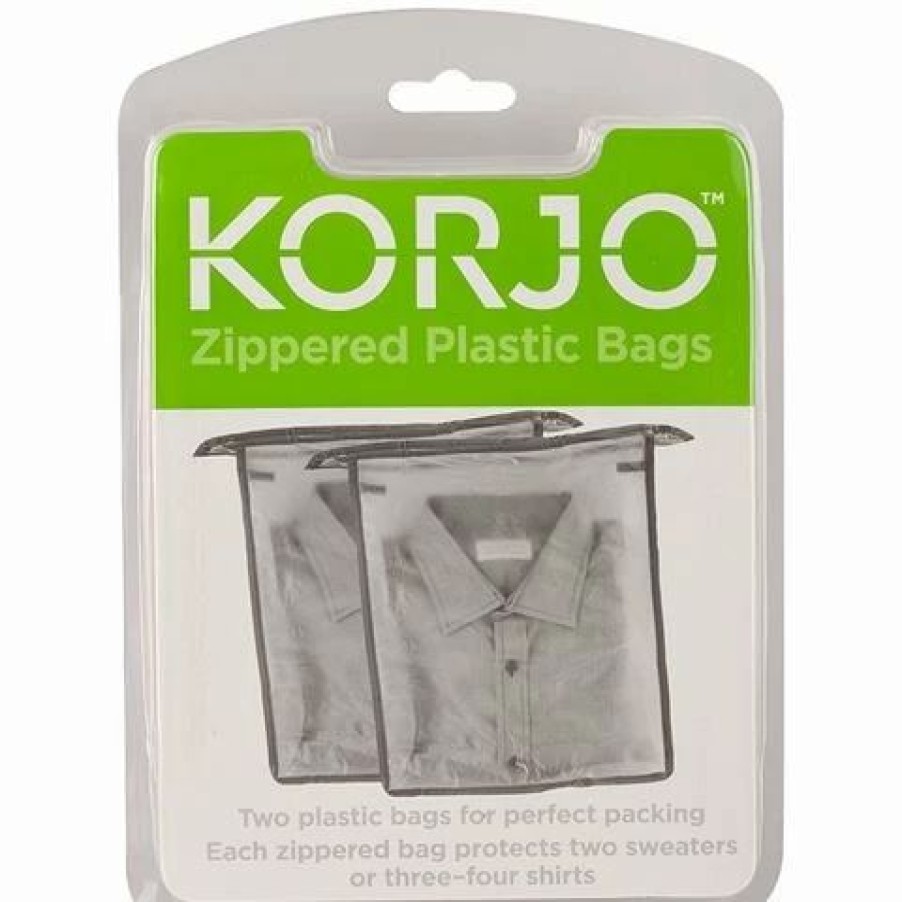 * | Korjo Plastic Packing Bags Zippered