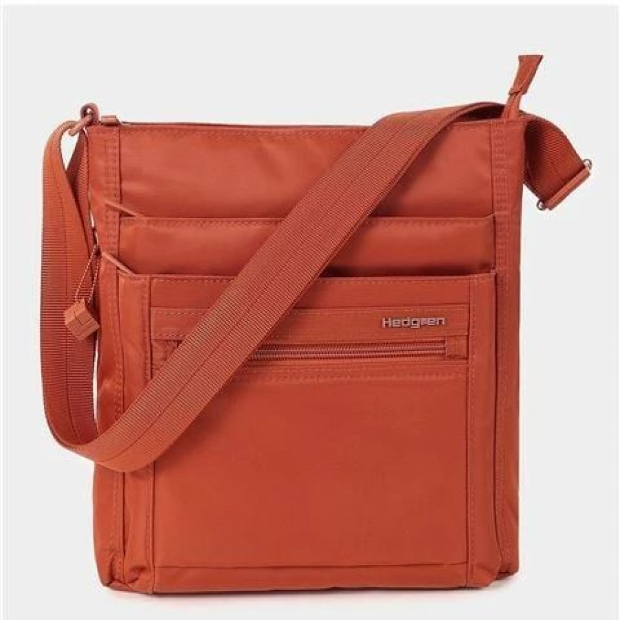 * | Hedgren Orva Crossbody Bag Rfid Terracotta