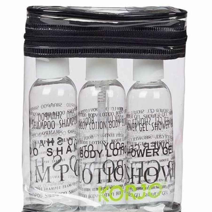 * | Korjo Refillable Bottle Set 3Pce