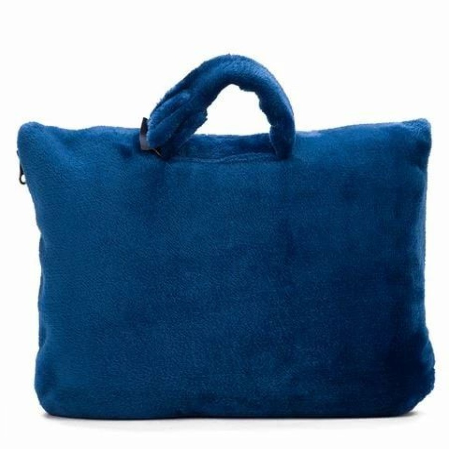 * | Cabeau Fold N Go Blanket Royal Blue