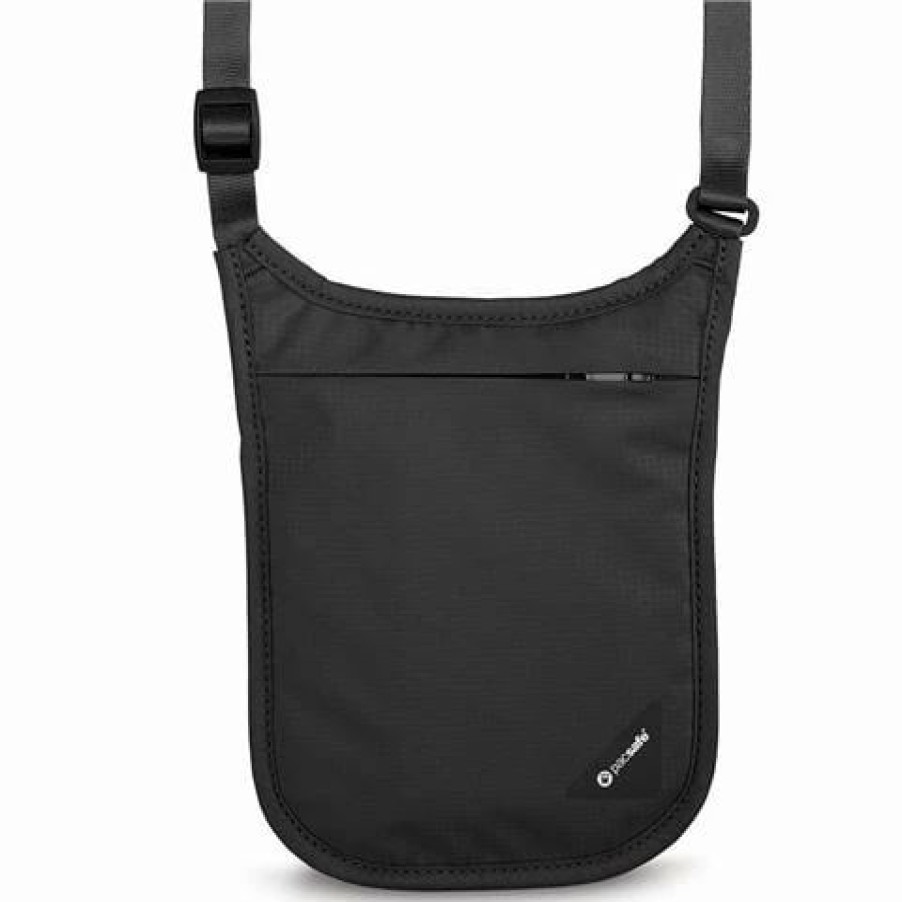 * | Pacsafe Coversafe V75 Rfid-Blocking Neck Pouch Black