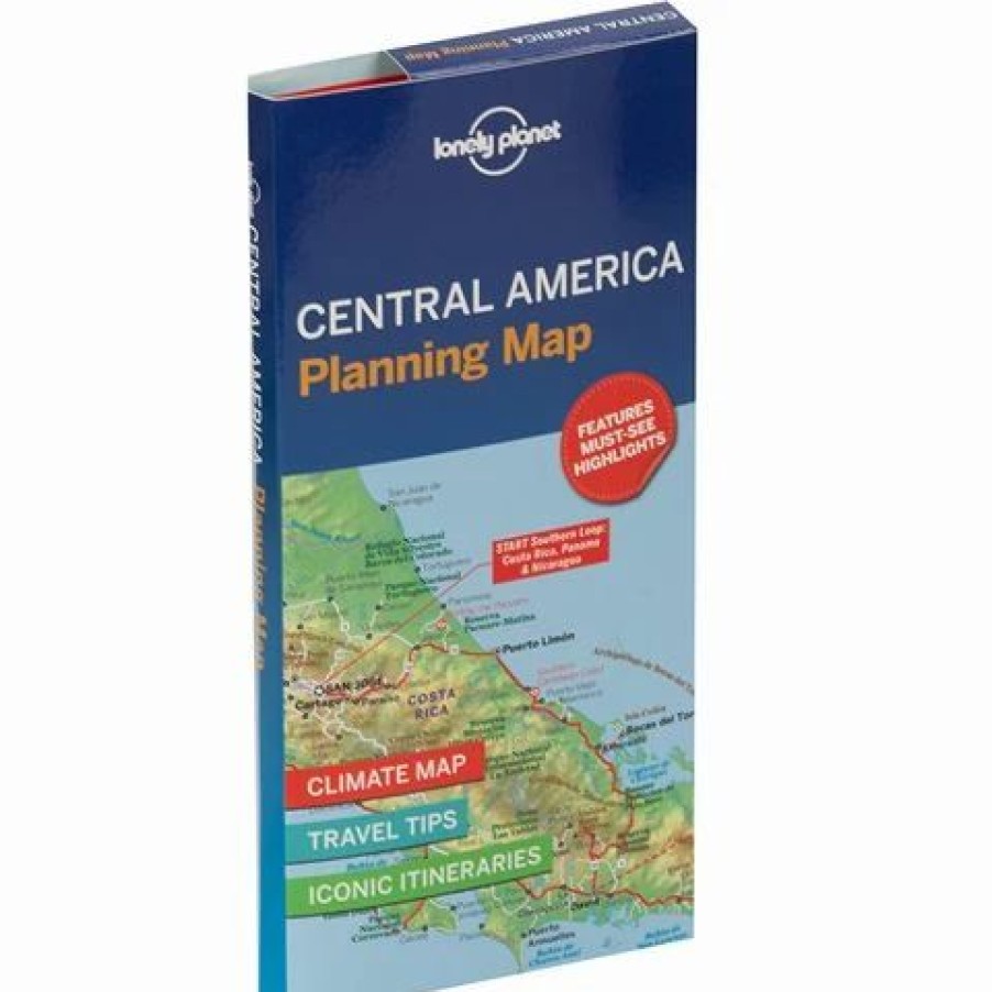 * | Lonely Planet Central America Planning Map