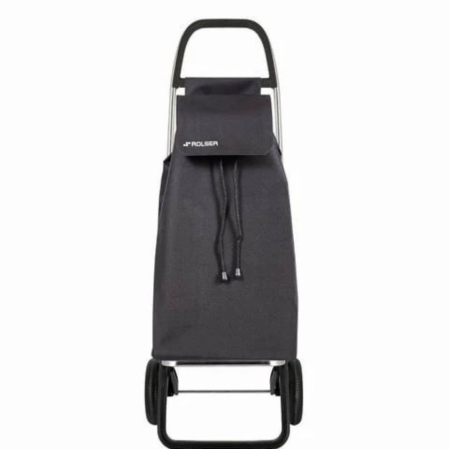 * | Rolser 2 Wheel Shopping Trolley Black 43L