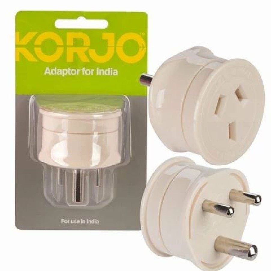 * | Korjo India Adaptor Plug