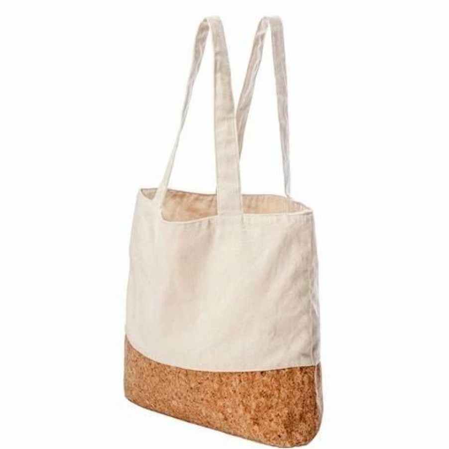 * | Karlstert Cotton & Cork Multi-Pocket Grocery Bag Natural