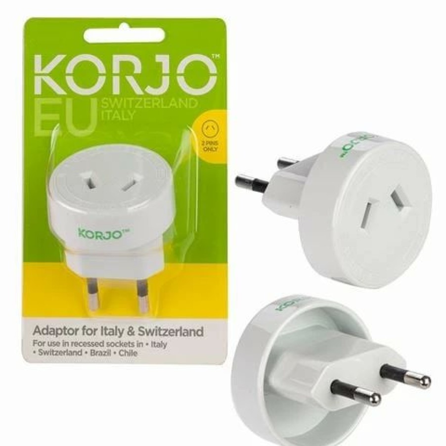 * | Korjo Italy & Switzerland Adaptor Plug