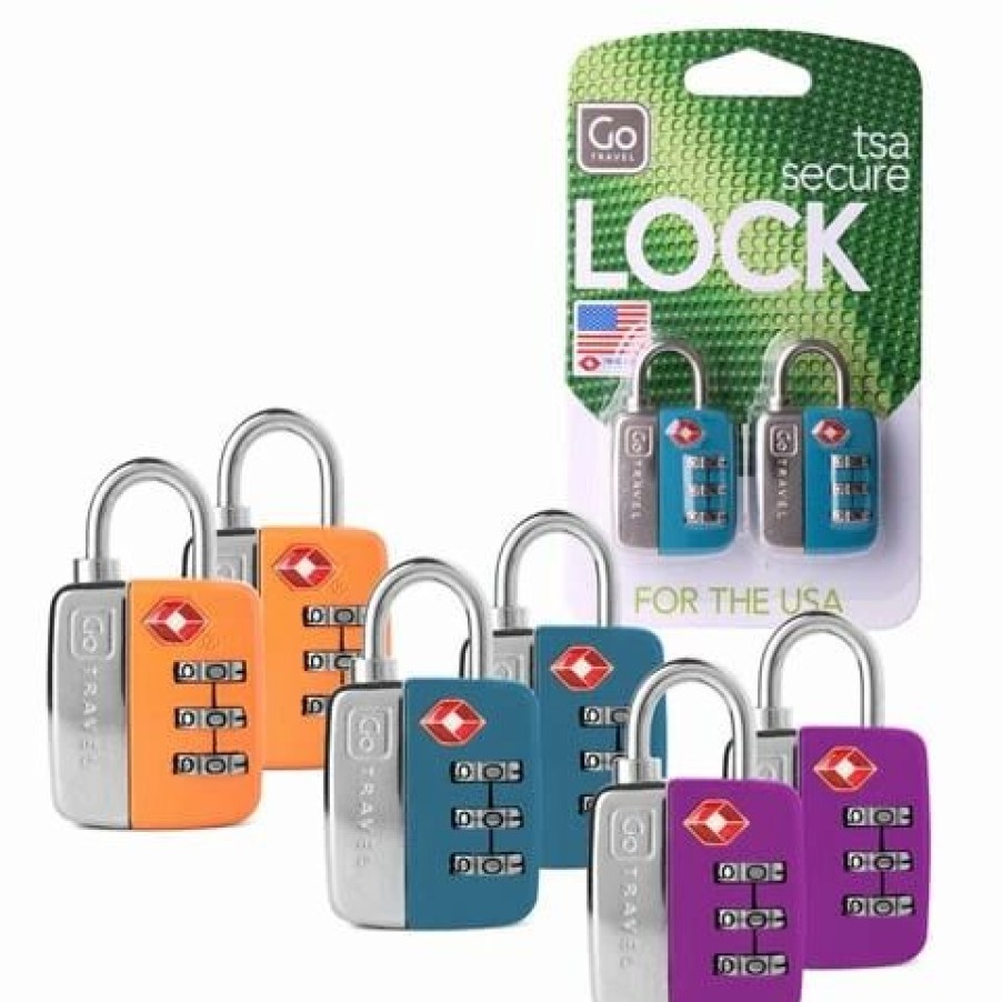 * | Go Travel Tsa Travel Sentry Combination Lock Set 2Pce