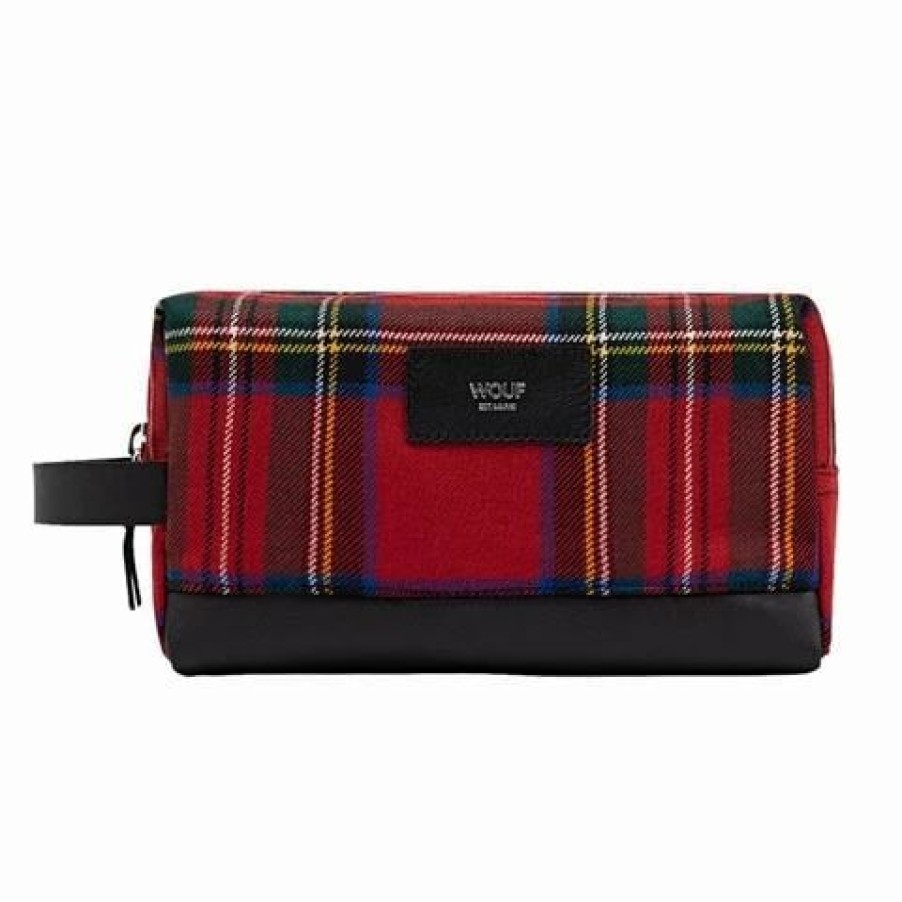 * | Wouf Travel Case Scotland Red