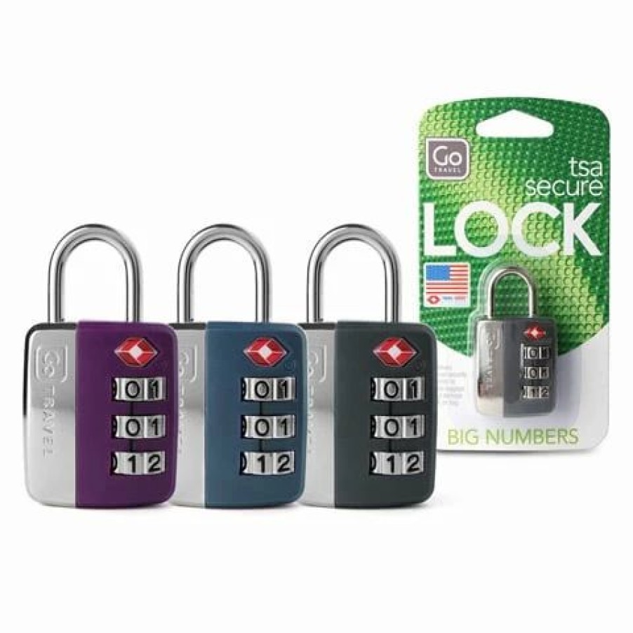 * | Go Travel Tsa Big Wheel Combination Padlock