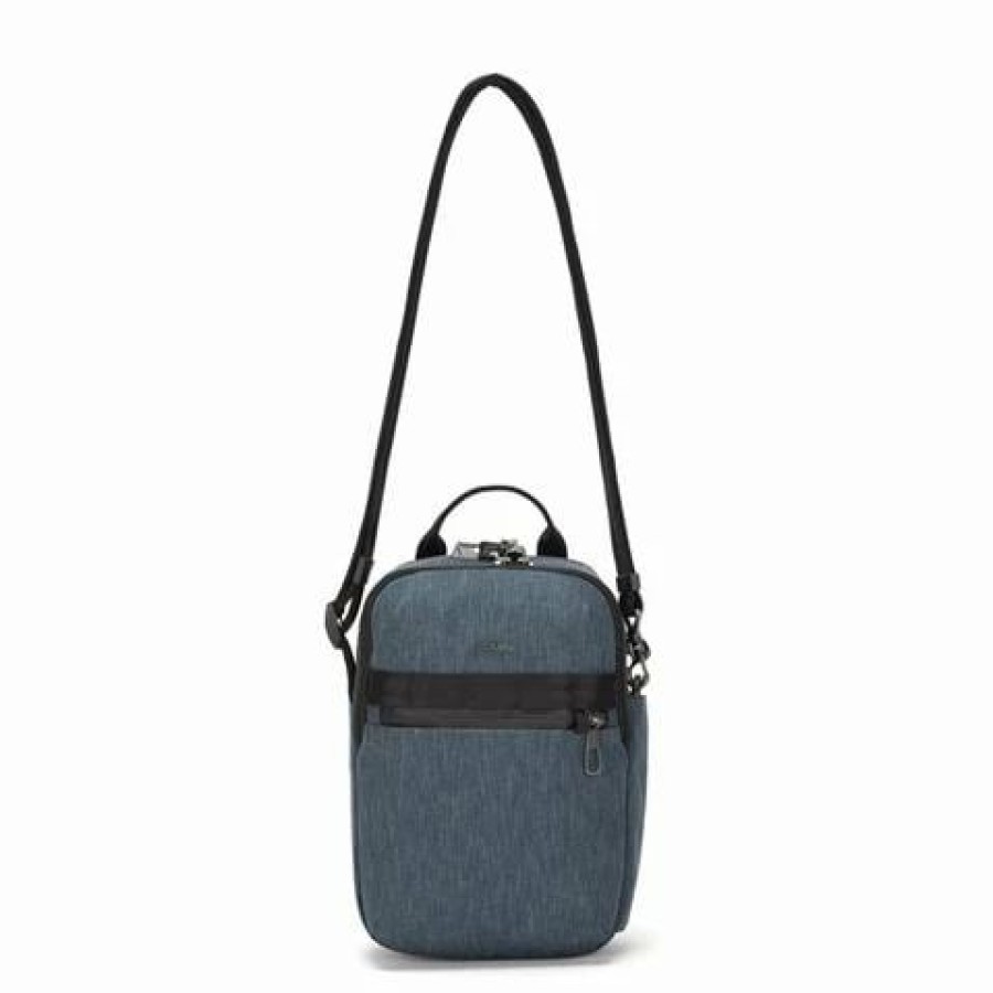 * | Pacsafe Metrosafe X Vertical Crossbody Bag Dark Denim