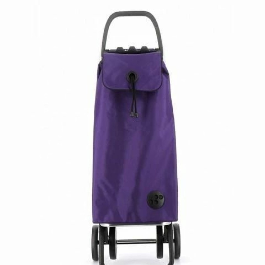 * | Rolser I-Max Mf 4 Wheel Shopping Trolley Purple 43L