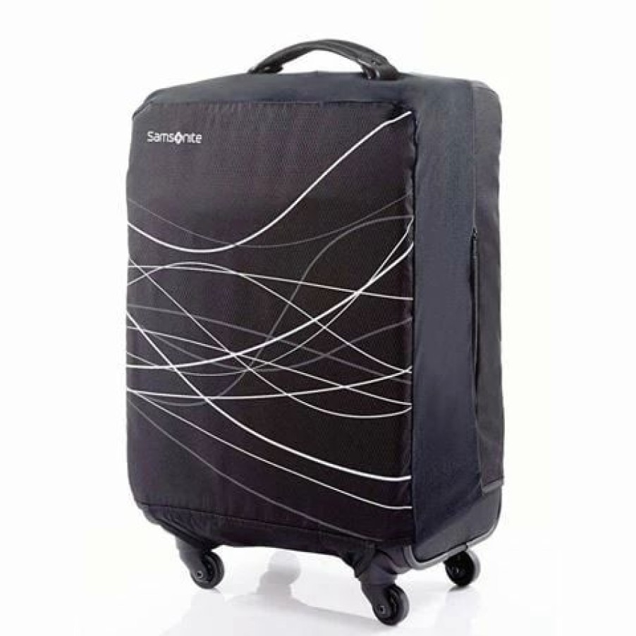 * | Samsonite Foldable Luggage Cover M+ Black