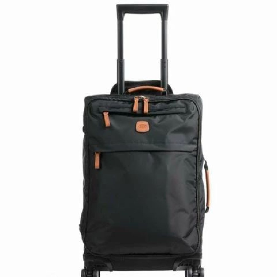 * | Bric'S X Travel Wheelaboard Spinner Case Black Tobacco