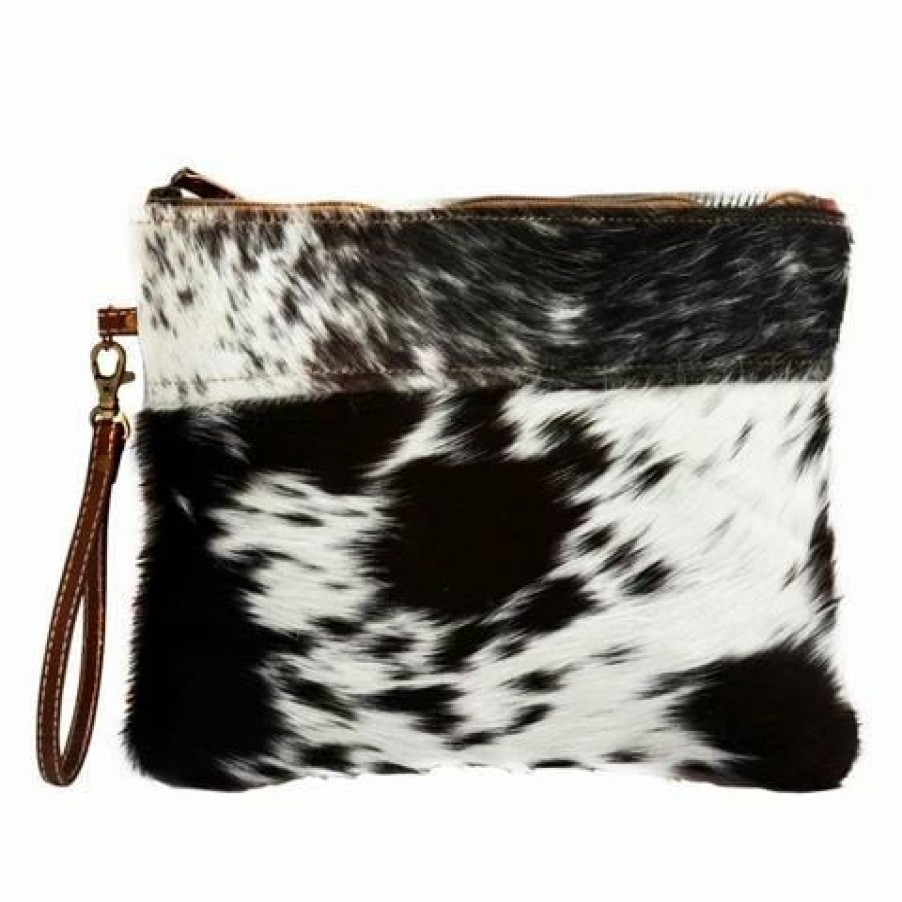 * | Design Arc Furniture Design Arc Everyday Cowhide Zip Clutch Bag