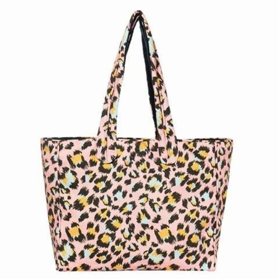 * | Sun Of A Beach Poly Bag Pink Leopard