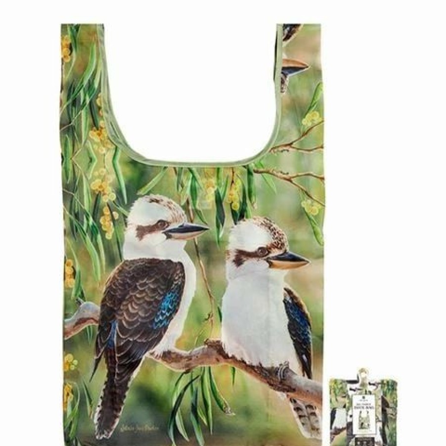 * | Ashdene Tote Bag Reusable Aust. Bird & Flora Kookaburra