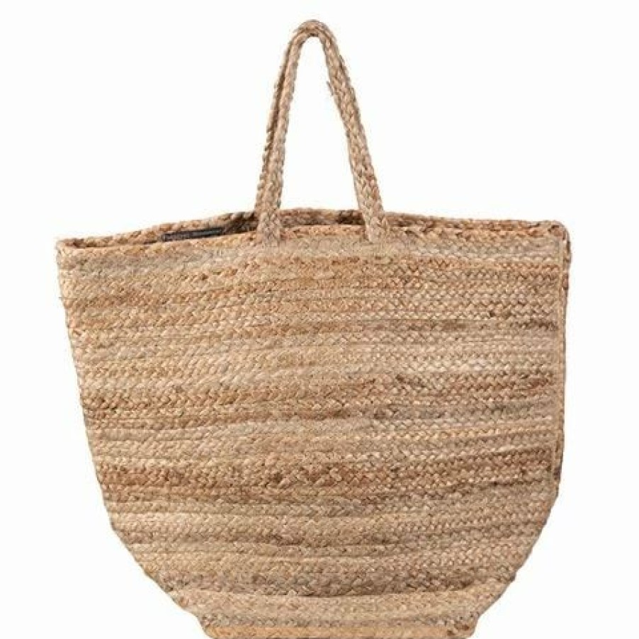 * | Carnival Jute Platted Basket Large