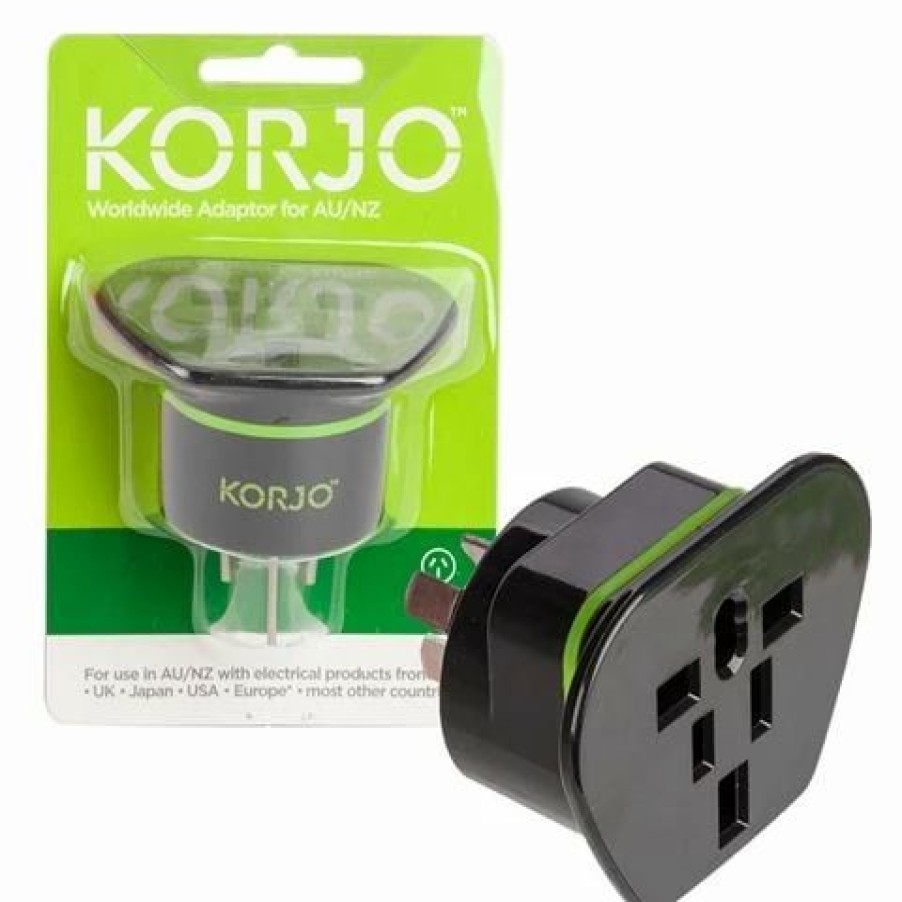 * | Korjo Adaptor Plug Worldwide To Aus/Nz