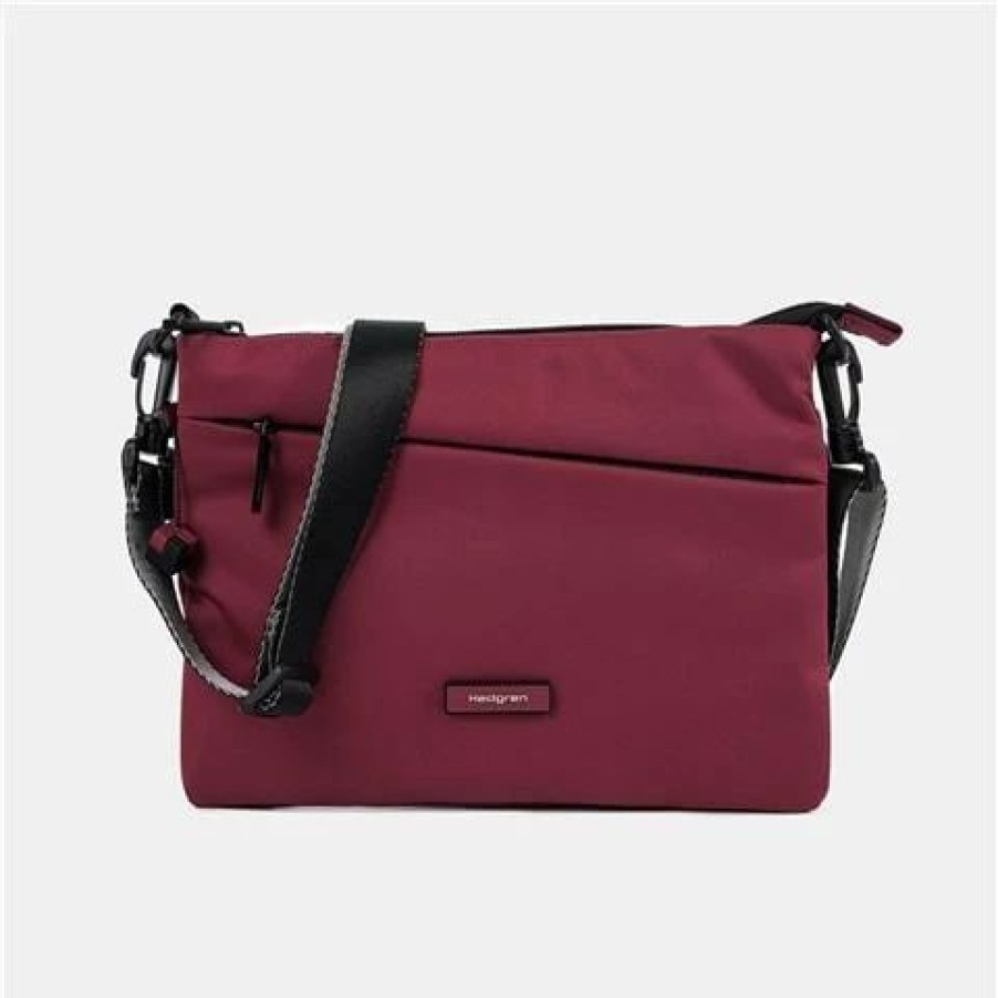 * | Hedgren Orbit Flat Crossbody Bag Celestial Berry