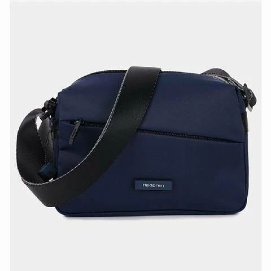 * | Hedgren Neutron Small Crossbody Bag Navy Cosmos