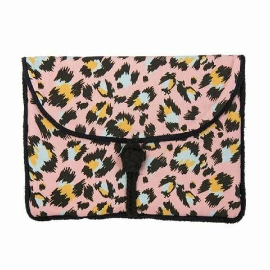 * | Sun Of A Beach Envelope Pouch Pink Leopard