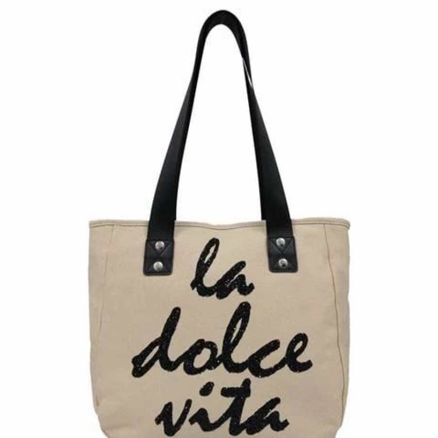 * | Sassy Duck La Dolce Vita Tote Sand