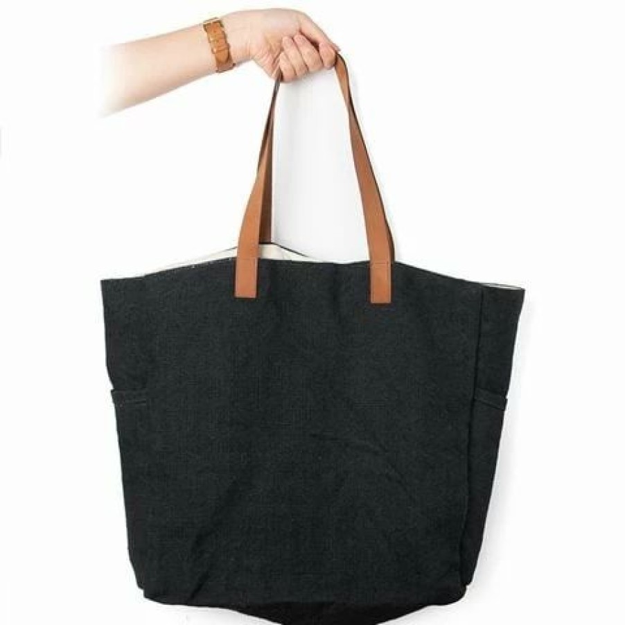 * | Peter'S Eco-Friendly Jute Market Bag Black