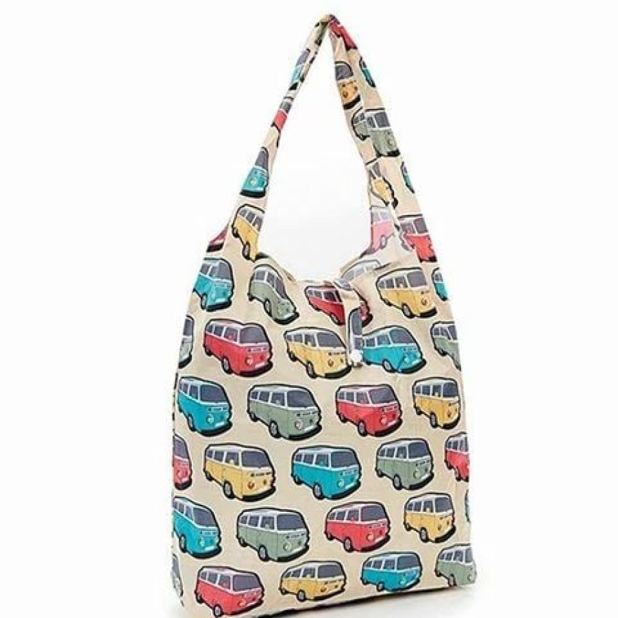 * | Eco-Chic Foldaway Shopper Camper Van Beige