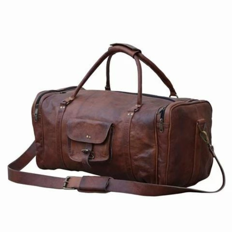 * | Design Arc Furniture Design Arc Overnight Leather Duffle Bag