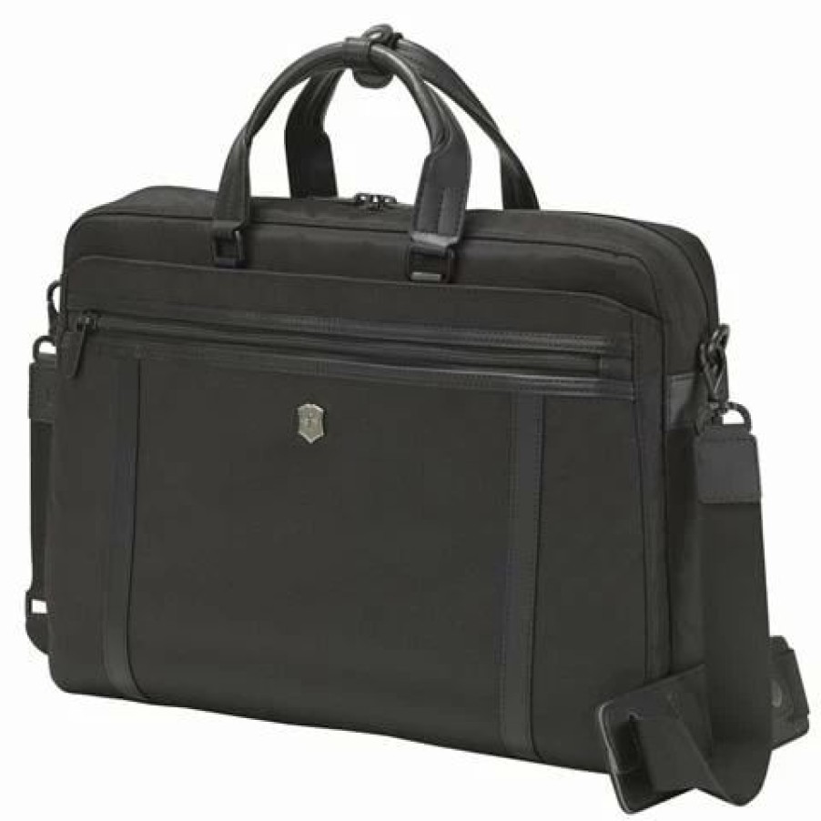 * | Victorinox Werks 2.0 Exp Laptop Brief W/Tablet Pocket Blck