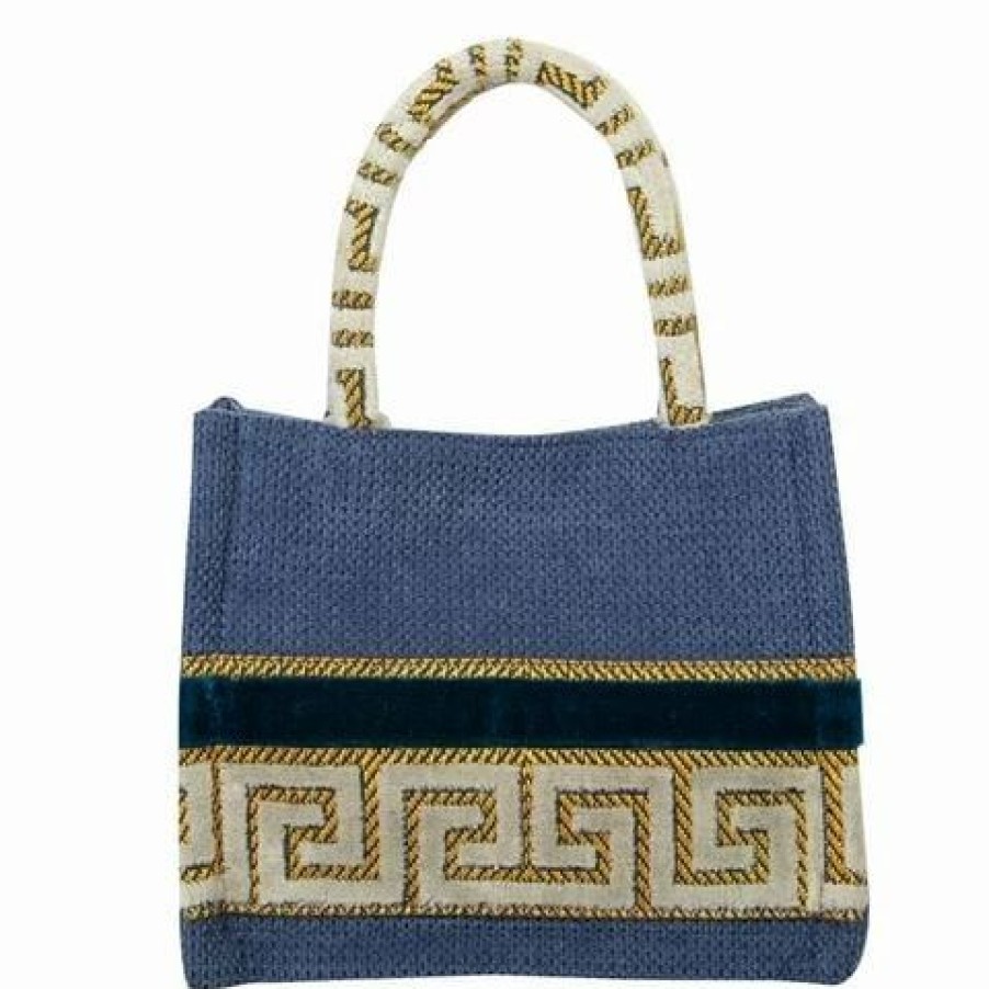 * | Iosifina Olympia Fabric Bag Blue