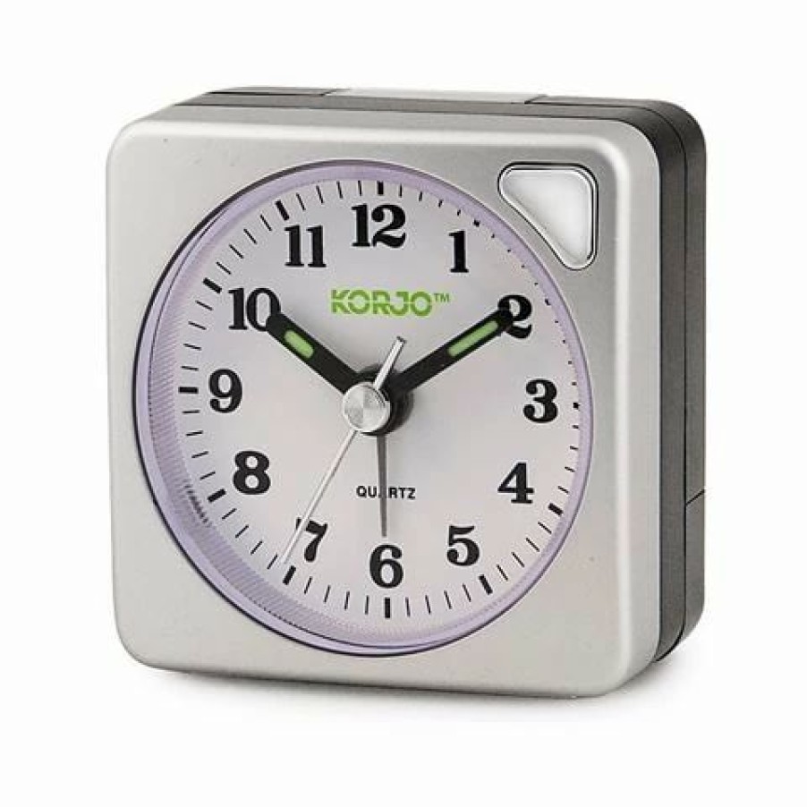 * | Korjo Analogue Travel Alarm Clock