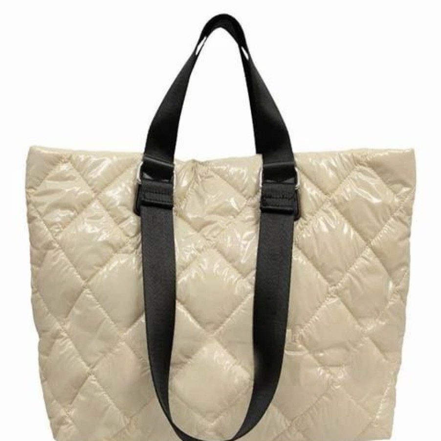 * | Sassy Duck Pamela Weekender Sportluxe Tote Bag Beige