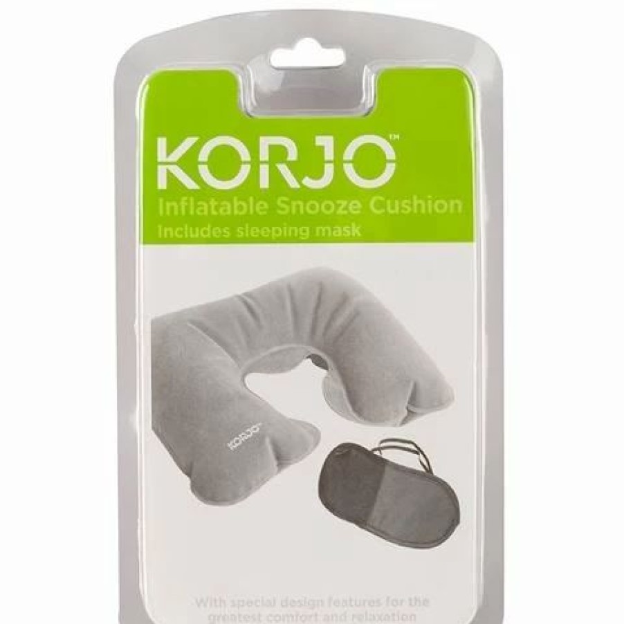 * | Korjo Inflatable Snooze Cushion & Sleep Mask Set