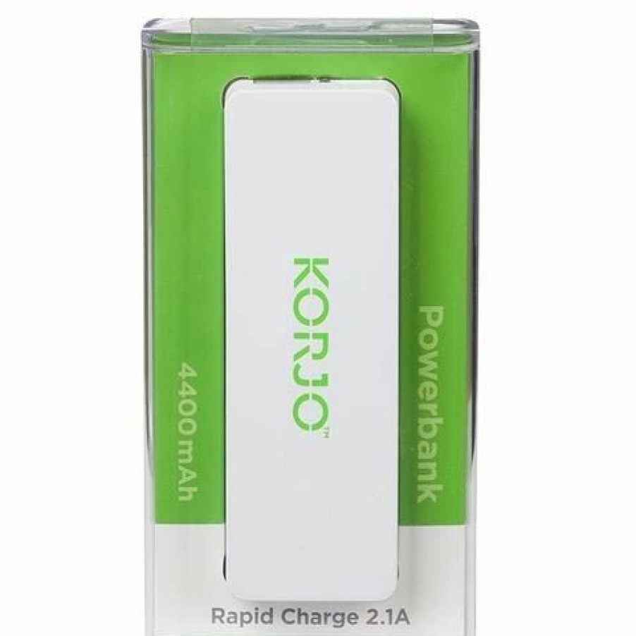 * | Korjo Powerbank 4400 Mah White