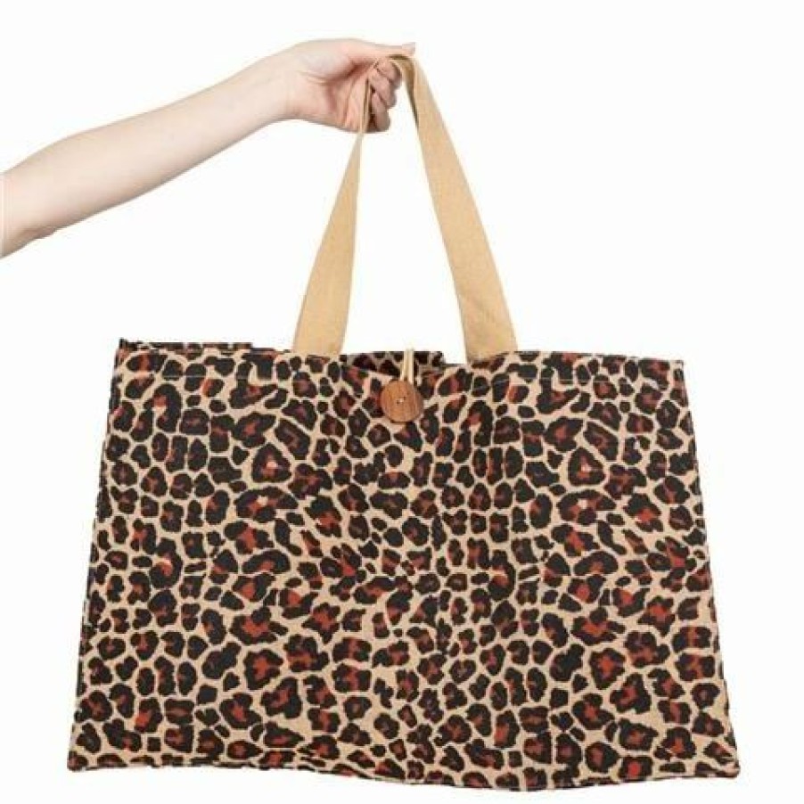 * | Peter'S Eco-Friendly Jute Market Bag Ocelot Extra Large